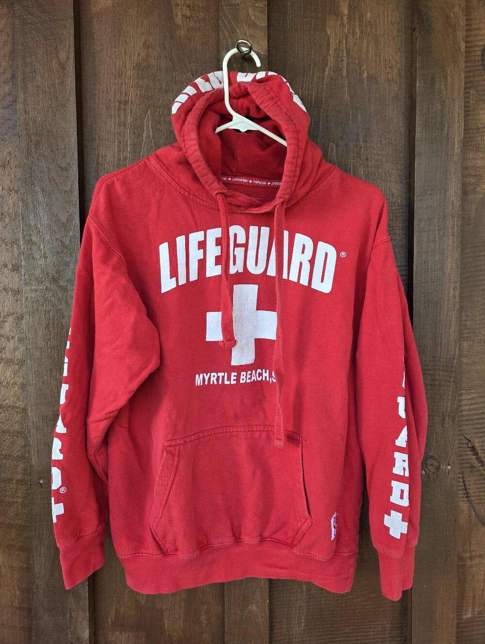 Lifeguard Myrtle Beach SC Hoodie Sweatshirt